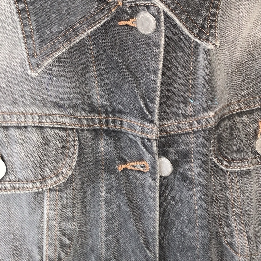 Hand painted denim jacket - Picture 10 of 10